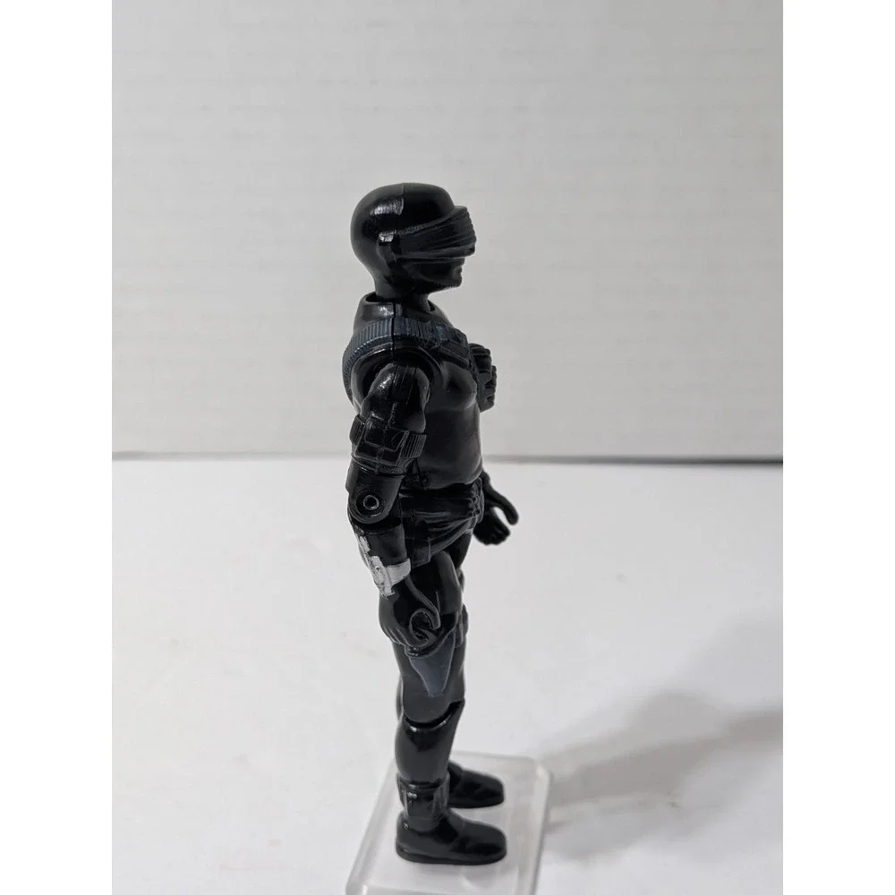Vintage 1982 Snake Eyes Straight Arm G.I. GI Joe v1 Figure 3.75  New O Ring Mint